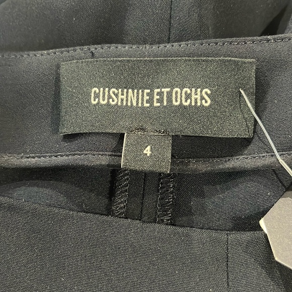 Cushnie et Ochs Julianne Midnight Tailored Skinny Ruffle-Hem Pants - Picture 11 of 11